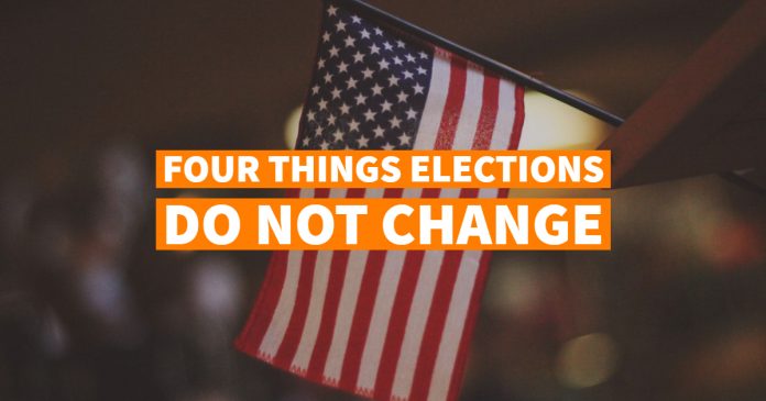 Four Things Elections Do Not Change